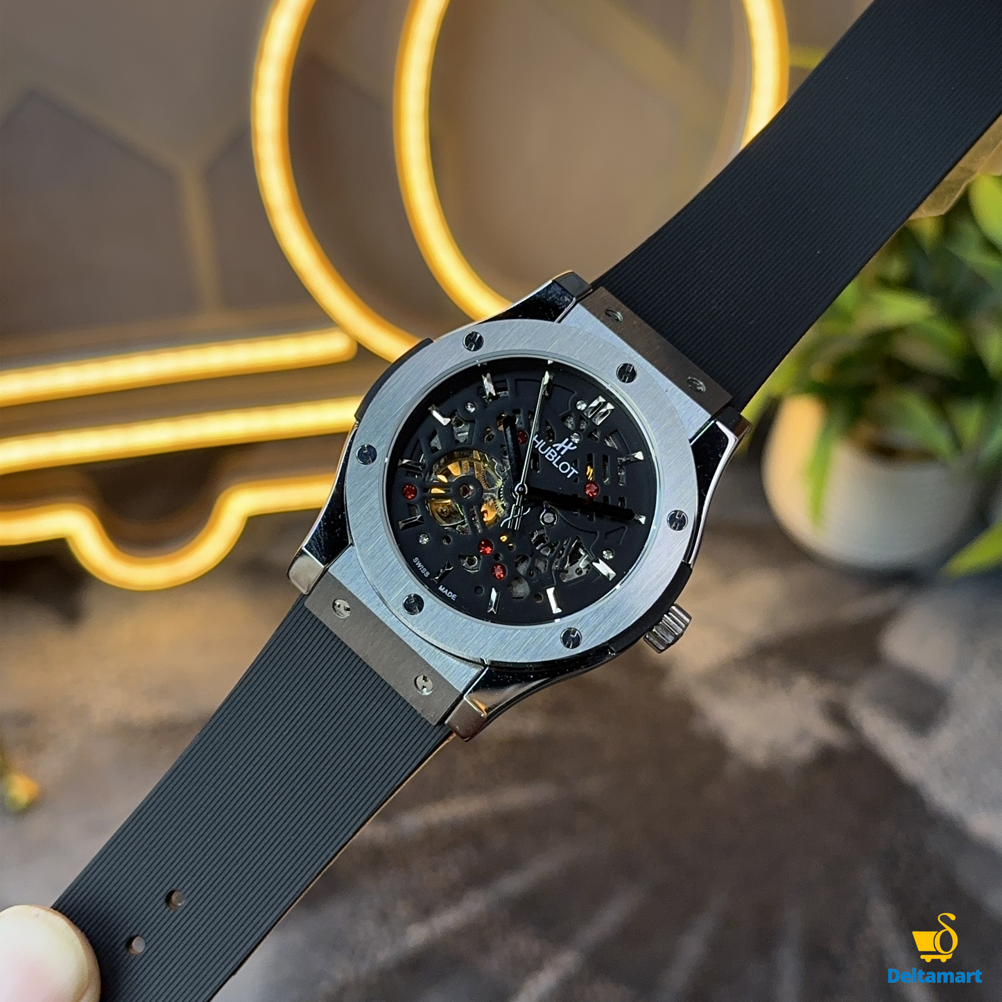 Hublot Men Iced Dial