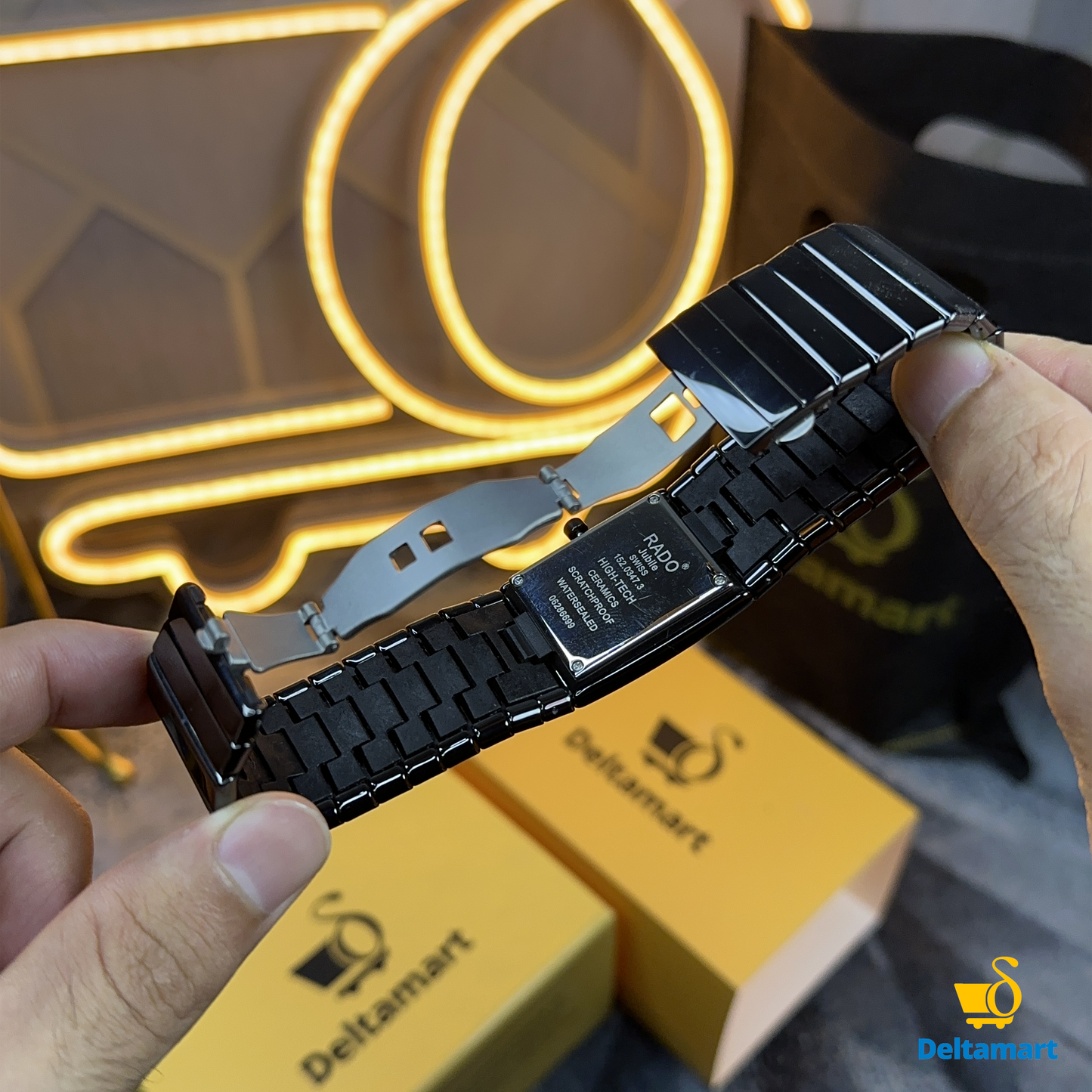 Rado Square Ceramic For Men
