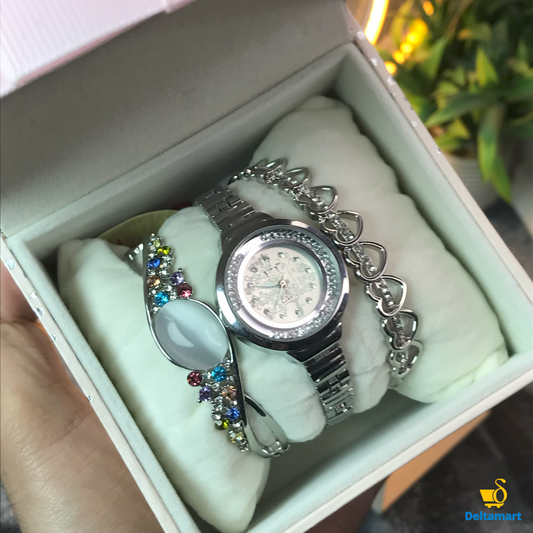 FT Watch + Bracelet For Women